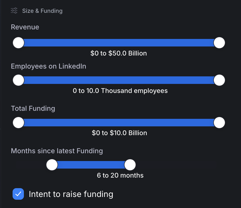 Intelligent Target Sourcing Interface