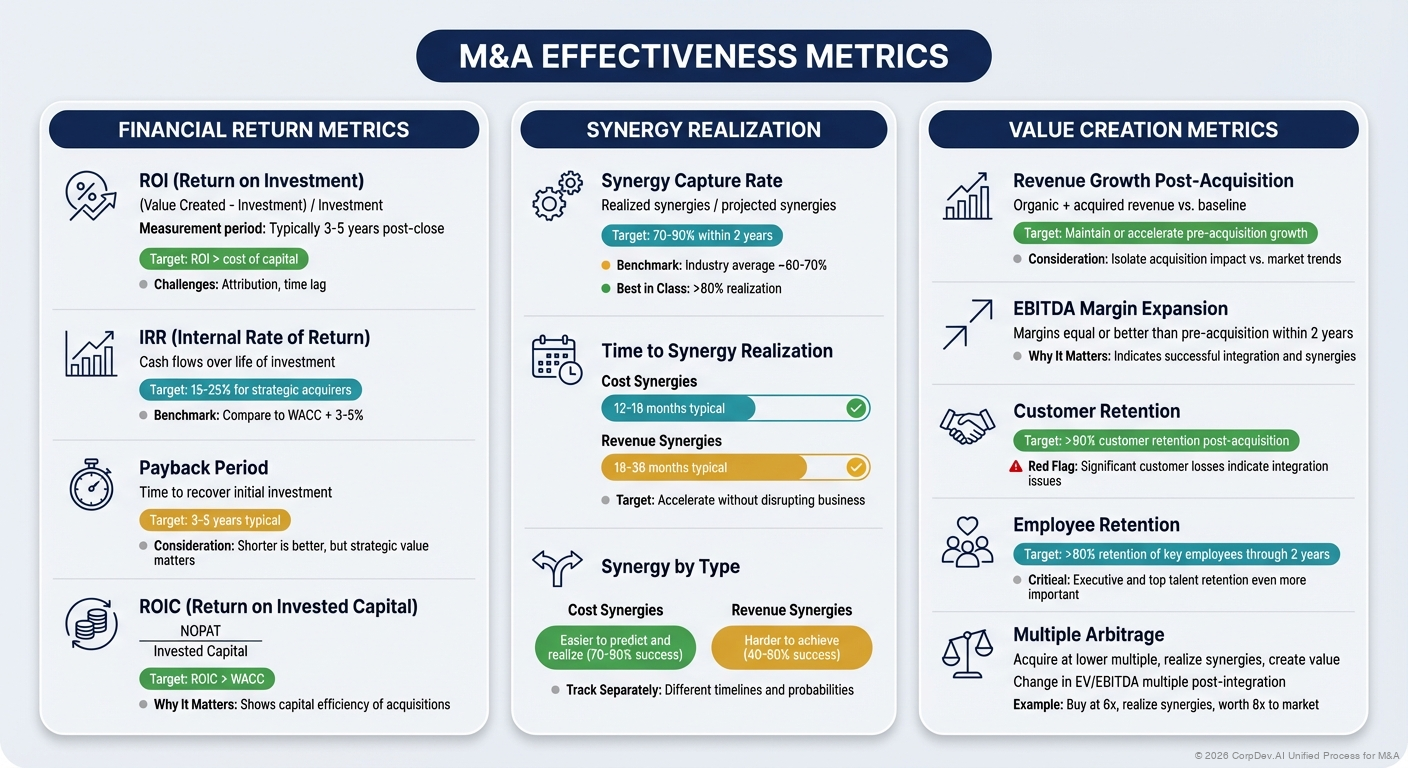 Effectiveness Metrics - Visual Overview