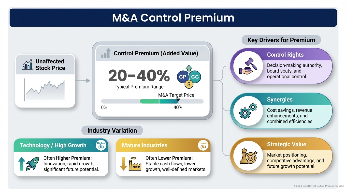 Control Premiums in M&A